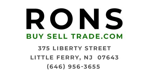 rons buy sell trade contact.